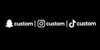 Custom Instagram Handle Decal